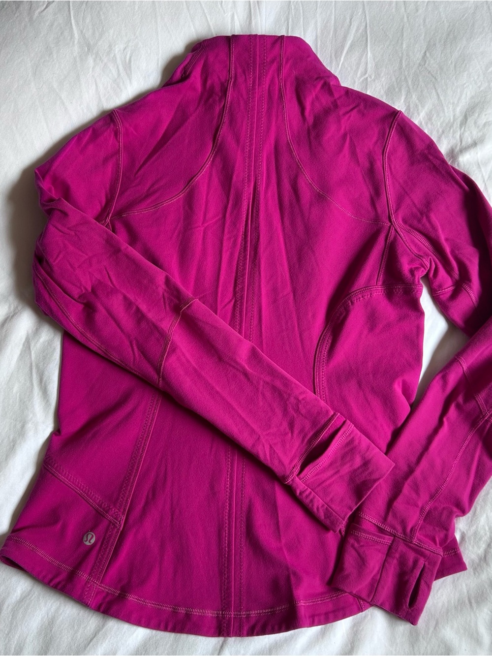 Lululemon Define Jacket Raspberry Size 12 - Picture 2 of 4